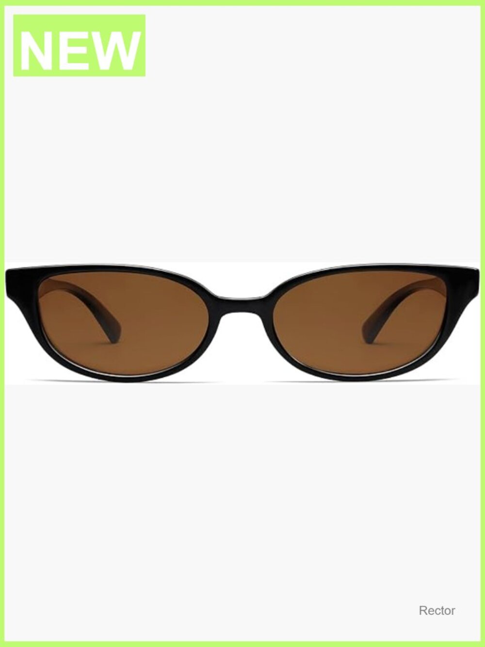 Retro Semi Oval Polarized Sunglasses for Women Men